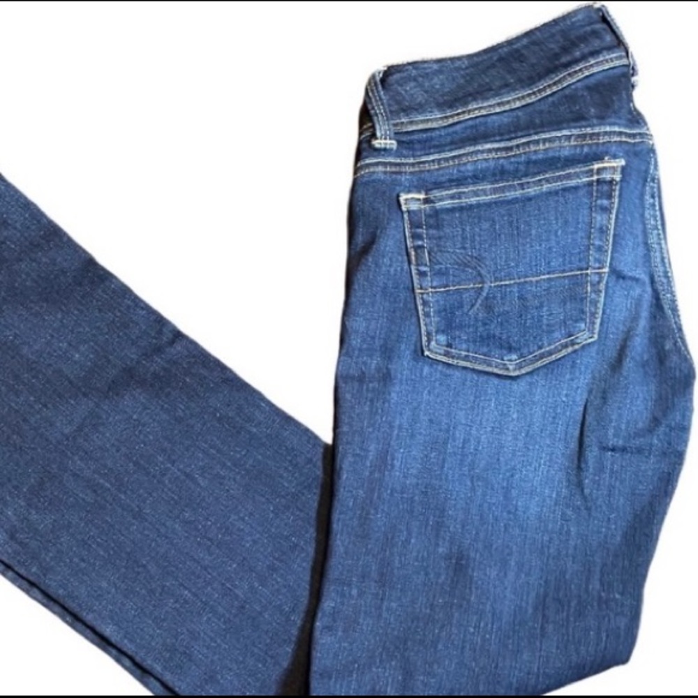 American Eagle Boot Cut Jeans Size 0 Blue …